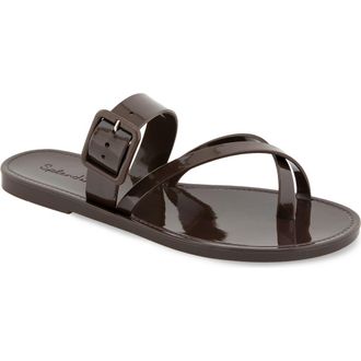 Splendid Sutton Jelly Sandal in Spice at Nordstrom, Size 10
