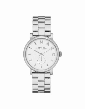 Marc Jacobs Womens Marc Jacobs MBM3242 Baker Silver Ladies Watch