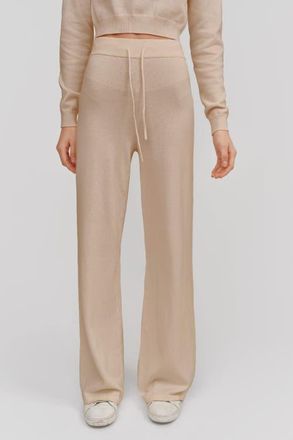 Kathryn McCarron Alex Drawstring Pants in Camel at Nordstrom, Size X-Small