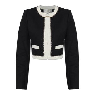 LoveShackFancy Blazers, female, Black, Size: 3XS Ralphette Blazer