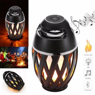 Trade Shop Trade Shop - Luz De Altavoz Led Led Bluetooth Wireless Tf Mp3 Bt4.2