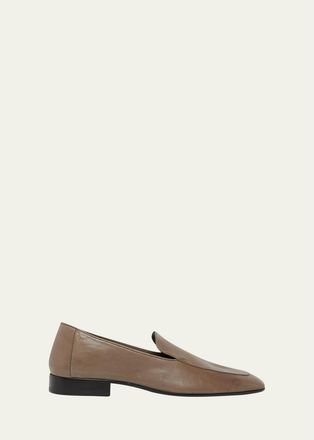 Dries Van Noten Mens Soft Vegan Leather Loafers