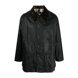 Barbour Beaufort Wax Jacket - Heren - Jassen - Groen - Maat: M Katoen