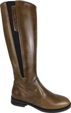 Nero Giardini Stijlvolle Laarzen - Dames - Hoge Laarzen - Bruin - 41 EU - Leer - Schoenen