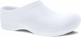 Dansko Womens Kaci Clog In White Molded