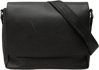 Louis Vuitton Pre-owned Roman MM - Dames - Vintage Schoudertas - Zwart - ONE Size - Leer - Vintage