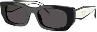 Prada PR B05S 09Q08Z Zonnebrillen - Dames - Zonnebrillen - Zwart - 53 MM - Accessoires