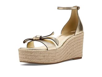 Kate Spade New York Loop Espadrille Wedge Sandals Womens Wedge Shoes Pale Gold : 9.5 M