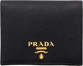 Prada (WMNS) PRADA FW25 Small Saffiano Leather Wallet Black 1MV204-QWA-F0002