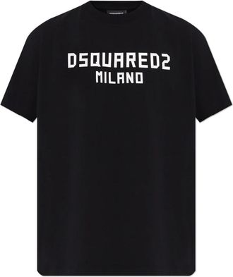 Dsquared2 T-Shirts - Heren - T-shirts - Zwart - 2XL - Tops