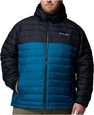 Columbia Powder Lite II Hooded Jacket Kunstfaserjacke f&uuml;r Herren | blau