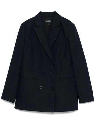 A.P.C. Lucy blazer - Blauw