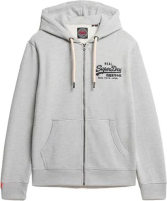 Superdry Uomo, Felpe, Grigio, L, new