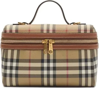 Burberry Vanity Bag Check