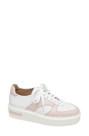 Linea Paolo Kayleen Sneaker in Eggshell/Pale Pink at Nordstrom Rack, Size 7