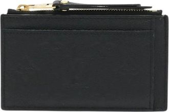 Louis Vuitton Pre-owned Monogram Empreinte Coin Case - Dames - Vintage Accessoires - Zwart - ONE Size - Leer - Vintage