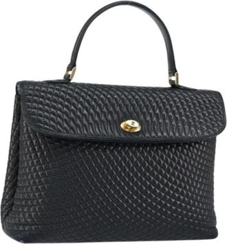 Bally Pre-owned Leren Handtas - Dames - Vintage Handtas - Zwart - ONE Size - Leer - Vintage