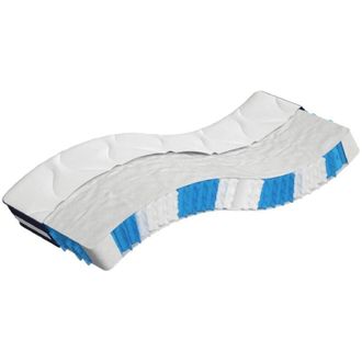 vidaXL vidaXL Materasso a Molle Insacchettate Medio Rigido 80x200 cm