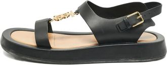 Burberry Sandali con cinturino posteriore - Nero