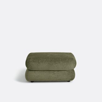 La Redoute Interieurs Modulaire poef, dik fluweel, HOOVER