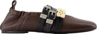 Ganni Donna, Scarpe, Marrone, 38 EU, new