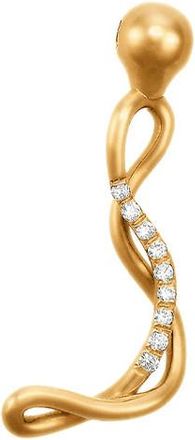 Charlotte Chesnais Alphajoaillerie 18kt Gold Necklace - Letter J - One Size