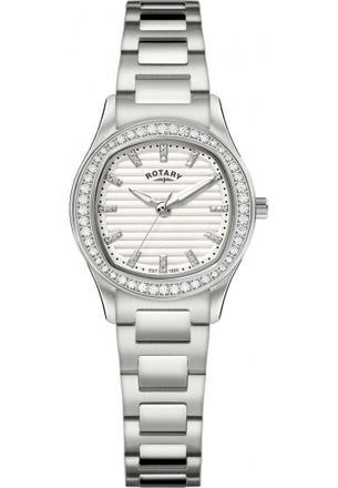 Rotary Womens RLB10019-01 Ladies Heritage Watch - Silver - One Size