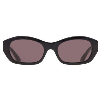 Balenciaga Grey Cat Eye Ladies Sunglasses BB0476S 001 54