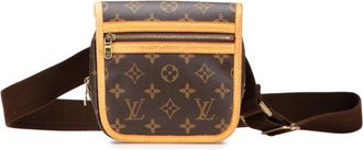 Louis Vuitton Brown Pvc Leather Sling Bag (Pre-Owned)