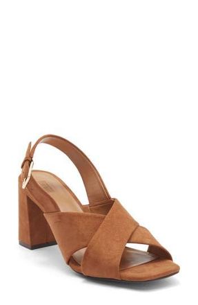 Nordstrom Rack Holland Heeled Sandal in Brown Caramel at Nordstrom Rack, Size 8.5