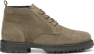 Marc O'Polo Schoenen, Heren, Beige, 41 EU, Leer, Rony 7B Enkellaarzen