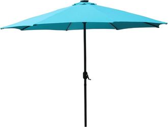 Concept Usine Sombrilla redondo con LED 2.92 x 2.92 m azul