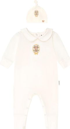 Huxbaby Beary Snuggly 2Pc Newborn Gift Set in Almond Milk at Nordstrom, Size Newborn Au
