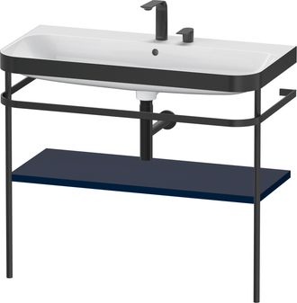 Duravit Duravit Happy D.2 Plus C-bonded Set Avec Console M&eacute;tallique