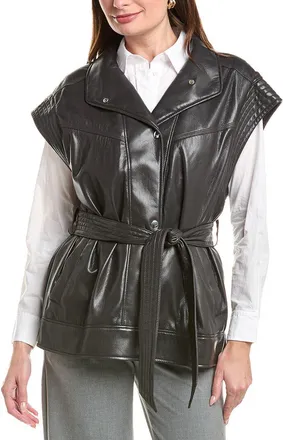 HUGO BOSS Jacaro Faux Leather Jacket
