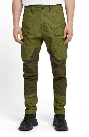 G-Star 3D Regular Tapered Cargo 3.0 Pants in Mayfly Rain Camo at Nordstrom, Size 34 X 30