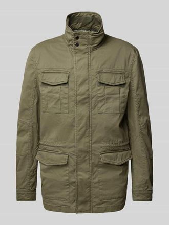 Christian Berg Parka mit Pattentaschen in Oliv, Gr&ouml;&szlig;e L