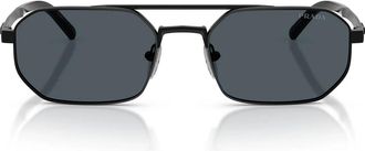 Prada Sunglasses Prd53 S 7 Ab70 B Satin Black/Dark Gray Men