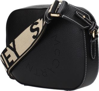 Stella McCartney Leather Crossbody Bag - Black