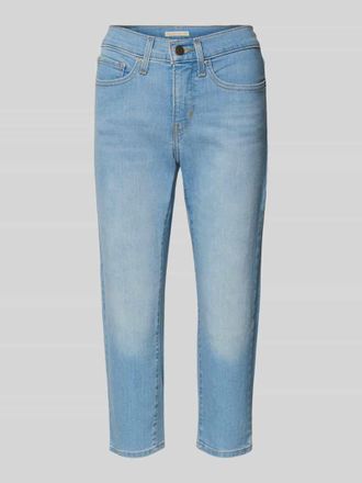 Levi's Slim Fit Caprijeans aus Baumwoll-Mix Modell 311 in Hellblau, Gr&ouml;&szlig;e 25