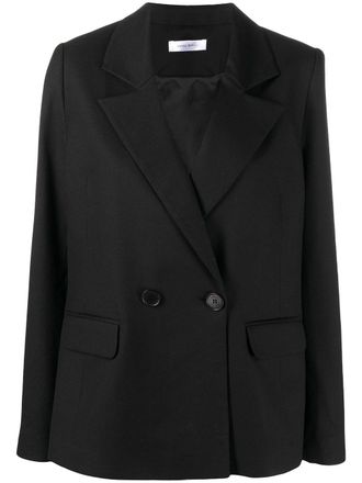Anine Bing Blazer doppiopetto Becky - Nero