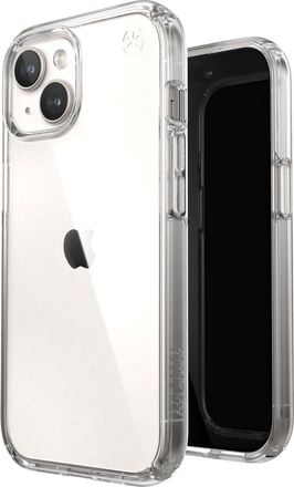 SPECK Presidio Perfect Clear Case for Apple iPhone 15 / iPhone 14 / iPhone 13 / iPhone 16e at Nordstrom