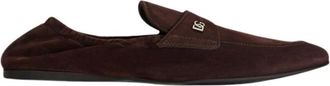 Dolce & Gabbana Sandalen - Heren - Loafers - Bruin - 44 EU - Schoenen