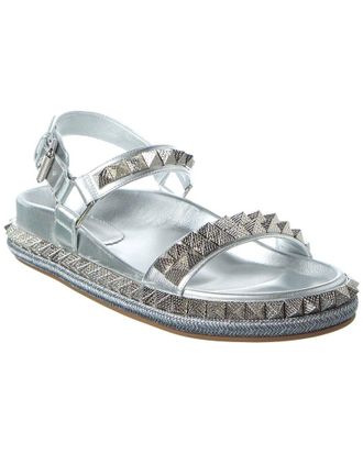 Christian Louboutin Pyrabizz Leather Sandal