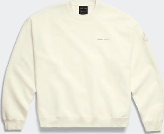 Canada Goose Manteau &agrave; col rond Rove avec imprim&eacute;s (Hommes, Bone, TTG)