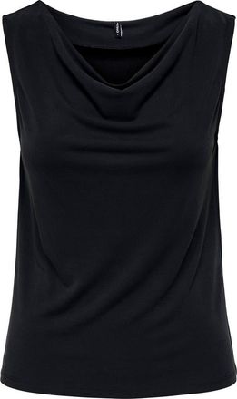 Only Free Life Cowl Neck Sleeveless Top in Black at Nordstrom Rack, Size X-Large