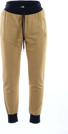 Dolce & Gabbana Mannen Goud Varken van het Jaar Katoenen Broek