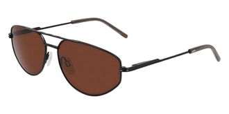 DKNY DK117S 001 Womens Sunglasses Black Size 57