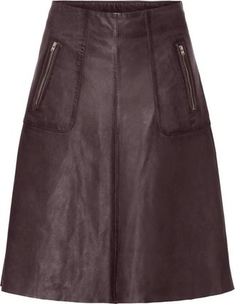 BTF-CPH Falda Midi L&iacute;nea A - Skirts - Mujer - Rojo - 2XL