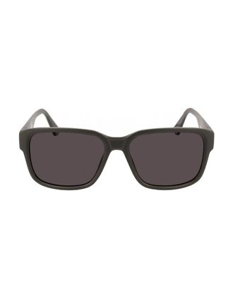 Calvin Klein Mens Calvin Klein Jeans Grey Lens Matte Black Sunglasses - Size: ONE size